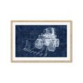 Picture of Tractor Blueprint ll _GroupedProduct_Rectangle_Landscape_Mini_ _GroupedProduct_Rectangle_Landscape_Framed_Matted_