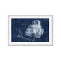 Picture of Tractor Blueprint ll _GroupedProduct_Rectangle_Landscape_Mini_ _GroupedProduct_Rectangle_Landscape_Framed_Matted_