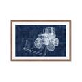 Picture of Tractor Blueprint ll _GroupedProduct_Rectangle_Landscape_Mini_ _GroupedProduct_Rectangle_Landscape_Framed_Matted_
