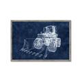 Picture of Tractor Navy II  _GroupedProduct_Rectangle_Landscape_Mini_ _GroupedProduct_Rectangle_Landscape_Framed_Matted_