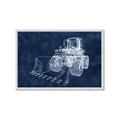 Picture of Tractor Navy II  _GroupedProduct_Rectangle_Landscape_Mini_ _GroupedProduct_Rectangle_Landscape_Framed_Matted_