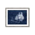 Picture of Tractor Navy II  _GroupedProduct_Rectangle_Landscape_Mini_ _GroupedProduct_Rectangle_Landscape_Framed_Matted_