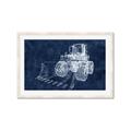 Picture of Tractor Navy II  _GroupedProduct_Rectangle_Landscape_Mini_ _GroupedProduct_Rectangle_Landscape_Framed_Matted_