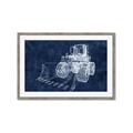 Picture of Tractor Navy II  _GroupedProduct_Rectangle_Landscape_Mini_ _GroupedProduct_Rectangle_Landscape_Framed_Matted_