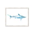 Picture of Blue Splash Shark II _GroupedProduct_Rectangle_Landscape_Mini_ _GroupedProduct_Rectangle_Landscape_Framed_Matted_