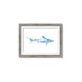 Picture of Blue Splash Shark II _GroupedProduct_Rectangle_Landscape_Mini_ _GroupedProduct_Rectangle_Landscape_Framed_Matted_