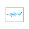 Picture of Blue Splash Shark III _GroupedProduct_Rectangle_Landscape_Mini_ _GroupedProduct_Rectangle_Landscape_Framed_Matted_