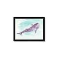 Picture of Purple Whale Friend _GroupedProduct_Rectangle_Landscape_Mini_ _GroupedProduct_Rectangle_Landscape_Framed_Matted_