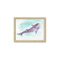 Picture of Purple Whale Friend _GroupedProduct_Rectangle_Landscape_Mini_ _GroupedProduct_Rectangle_Landscape_Framed_Matted_