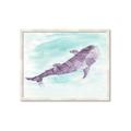 Picture of Purple Whale Friend _GroupedProduct_Rectangle_Landscape_Mini_ _GroupedProduct_Rectangle_Landscape_Framed_Matted_