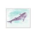 Picture of Purple Whale Friend _GroupedProduct_Rectangle_Landscape_Mini_ _GroupedProduct_Rectangle_Landscape_Framed_Matted_