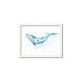 Picture of Blue Whale Friend  _GroupedProduct_Rectangle_Landscape_Mini_ _GroupedProduct_Rectangle_Landscape_Framed_Matted_