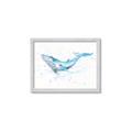 Picture of Blue Whale Friend  _GroupedProduct_Rectangle_Landscape_Mini_ _GroupedProduct_Rectangle_Landscape_Framed_Matted_