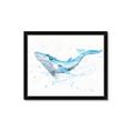 Picture of Blue Whale Friend  _GroupedProduct_Rectangle_Landscape_Mini_ _GroupedProduct_Rectangle_Landscape_Framed_Matted_