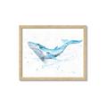Picture of Blue Whale Friend  _GroupedProduct_Rectangle_Landscape_Mini_ _GroupedProduct_Rectangle_Landscape_Framed_Matted_