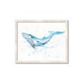 Picture of Blue Whale Friend  _GroupedProduct_Rectangle_Landscape_Mini_ _GroupedProduct_Rectangle_Landscape_Framed_Matted_