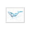 Picture of Blue Whale Friend  _GroupedProduct_Rectangle_Landscape_Mini_ _GroupedProduct_Rectangle_Landscape_Framed_Matted_