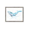 Picture of Blue Whale Friend  _GroupedProduct_Rectangle_Landscape_Mini_ _GroupedProduct_Rectangle_Landscape_Framed_Matted_