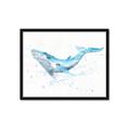 Picture of Blue Whale Friend  _GroupedProduct_Rectangle_Landscape_Mini_ _GroupedProduct_Rectangle_Landscape_Framed_Matted_