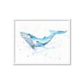 Picture of Blue Whale Friend  _GroupedProduct_Rectangle_Landscape_Mini_ _GroupedProduct_Rectangle_Landscape_Framed_Matted_