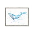 Picture of Blue Whale Friend  _GroupedProduct_Rectangle_Landscape_Mini_ _GroupedProduct_Rectangle_Landscape_Framed_Matted_