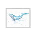 Picture of Blue Whale Friend  _GroupedProduct_Rectangle_Landscape_Mini_ _GroupedProduct_Rectangle_Landscape_Framed_Matted_