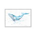 Picture of Blue Whale Friend  _GroupedProduct_Rectangle_Landscape_Mini_ _GroupedProduct_Rectangle_Landscape_Framed_Matted_