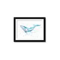 Picture of Blue Whale Friend  _GroupedProduct_Rectangle_Landscape_Mini_ _GroupedProduct_Rectangle_Landscape_Framed_Matted_