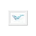 Picture of Blue Whale Friend  _GroupedProduct_Rectangle_Landscape_Mini_ _GroupedProduct_Rectangle_Landscape_Framed_Matted_
