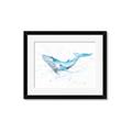Picture of Blue Whale Friend  _GroupedProduct_Rectangle_Landscape_Mini_ _GroupedProduct_Rectangle_Landscape_Framed_Matted_
