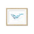 Picture of Blue Whale Friend  _GroupedProduct_Rectangle_Landscape_Mini_ _GroupedProduct_Rectangle_Landscape_Framed_Matted_