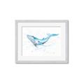 Picture of Blue Whale Friend  _GroupedProduct_Rectangle_Landscape_Mini_ _GroupedProduct_Rectangle_Landscape_Framed_Matted_