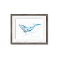 Picture of Blue Whale Friend  _GroupedProduct_Rectangle_Landscape_Mini_ _GroupedProduct_Rectangle_Landscape_Framed_Matted_