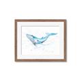 Picture of Blue Whale Friend  _GroupedProduct_Rectangle_Landscape_Mini_ _GroupedProduct_Rectangle_Landscape_Framed_Matted_