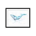 Picture of Blue Whale Friend  _GroupedProduct_Rectangle_Landscape_Mini_ _GroupedProduct_Rectangle_Landscape_Framed_Matted_