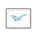 Picture of Blue Whale Friend  _GroupedProduct_Rectangle_Landscape_Mini_ _GroupedProduct_Rectangle_Landscape_Framed_Matted_