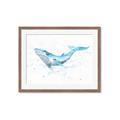 Picture of Blue Whale Friend  _GroupedProduct_Rectangle_Landscape_Mini_ _GroupedProduct_Rectangle_Landscape_Framed_Matted_