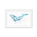 Picture of Blue Whale Friend  _GroupedProduct_Rectangle_Landscape_Mini_ _GroupedProduct_Rectangle_Landscape_Framed_Matted_