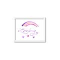 Picture of Loving Rainbow _GroupedProduct_Rectangle_Landscape_Mini_ _GroupedProduct_Rectangle_Landscape_Framed_Matted_