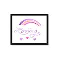Picture of Loving Rainbow _GroupedProduct_Rectangle_Landscape_Mini_ _GroupedProduct_Rectangle_Landscape_Framed_Matted_