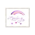 Picture of Loving Rainbow _GroupedProduct_Rectangle_Landscape_Mini_ _GroupedProduct_Rectangle_Landscape_Framed_Matted_