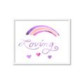 Picture of Loving Rainbow _GroupedProduct_Rectangle_Landscape_Mini_ _GroupedProduct_Rectangle_Landscape_Framed_Matted_