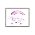 Picture of Loving Rainbow _GroupedProduct_Rectangle_Landscape_Mini_ _GroupedProduct_Rectangle_Landscape_Framed_Matted_