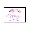 Picture of Loving Rainbow _GroupedProduct_Rectangle_Landscape_Mini_ _GroupedProduct_Rectangle_Landscape_Framed_Matted_