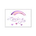 Picture of Loving Rainbow _GroupedProduct_Rectangle_Landscape_Mini_ _GroupedProduct_Rectangle_Landscape_Framed_Matted_