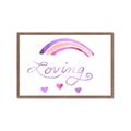 Picture of Loving Rainbow _GroupedProduct_Rectangle_Landscape_Mini_ _GroupedProduct_Rectangle_Landscape_Framed_Matted_