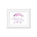 Picture of Loving Rainbow _GroupedProduct_Rectangle_Landscape_Mini_ _GroupedProduct_Rectangle_Landscape_Framed_Matted_