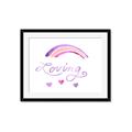 Picture of Loving Rainbow _GroupedProduct_Rectangle_Landscape_Mini_ _GroupedProduct_Rectangle_Landscape_Framed_Matted_