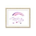 Picture of Loving Rainbow _GroupedProduct_Rectangle_Landscape_Mini_ _GroupedProduct_Rectangle_Landscape_Framed_Matted_