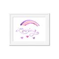 Picture of Loving Rainbow _GroupedProduct_Rectangle_Landscape_Mini_ _GroupedProduct_Rectangle_Landscape_Framed_Matted_